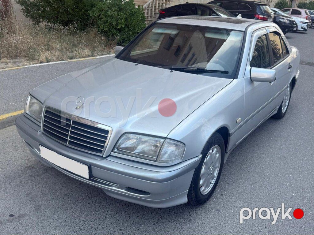 Mercedes C 200, 2.0 L, 1998 il, 321 524 km — Avtomobillər, Bakı (12)