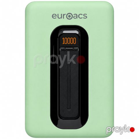 Power Bank Euroacas 10000 mAh EU-QW21 Green — Bakı