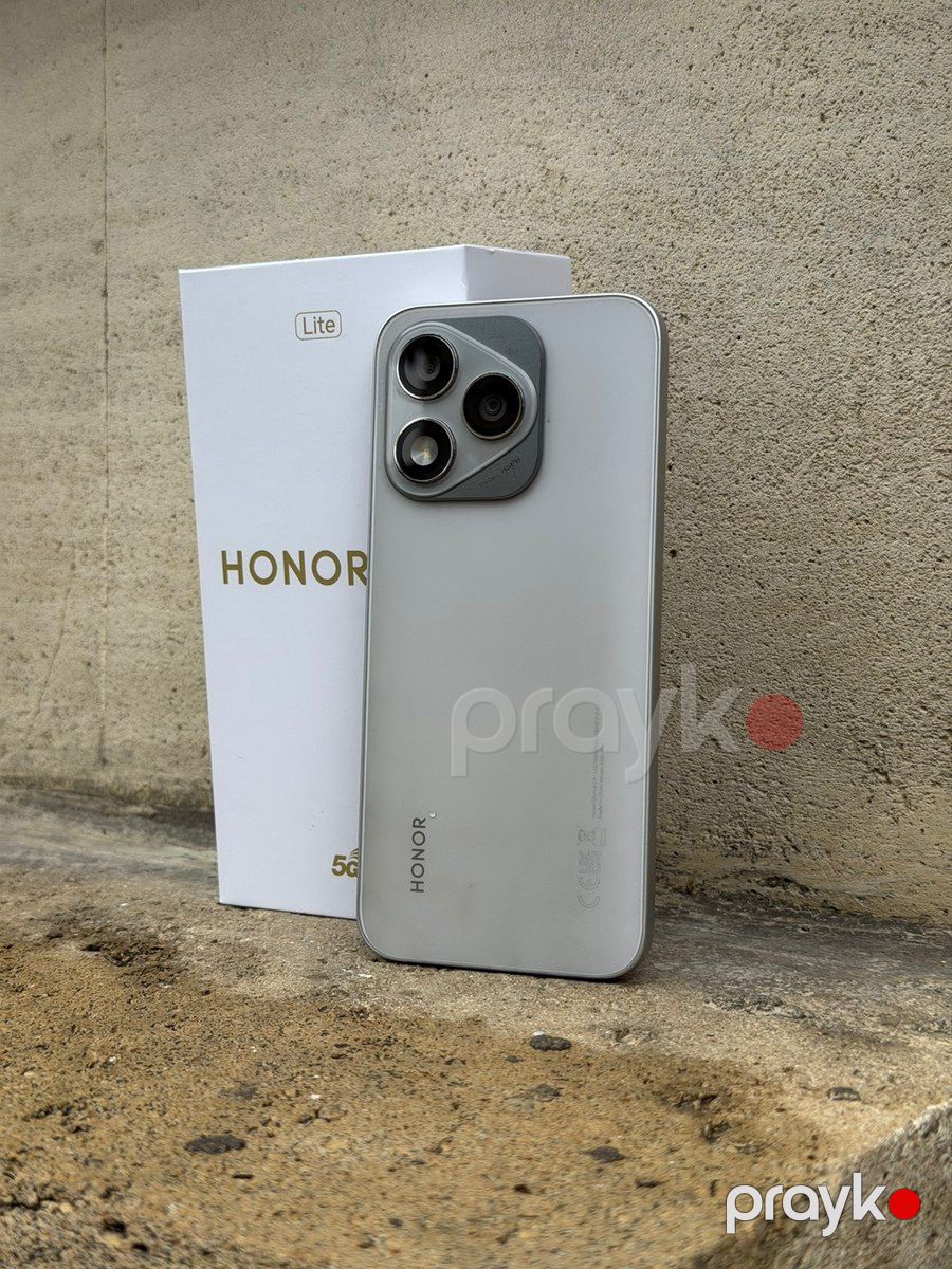 Honor 400 Lite Velvet Grey 256GB/8GB — Smartfonlar, Bakı (2)