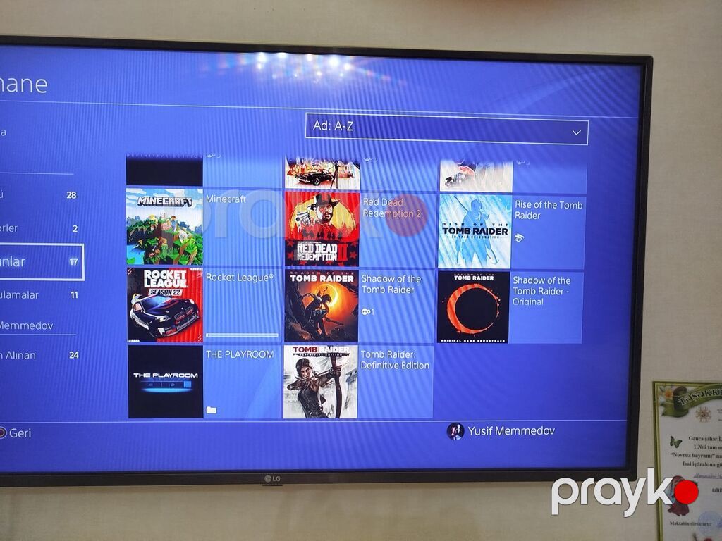 PlayStation 4 Pro (PS4 Pro) oyun konsolu Komplekt: - PS4 Pro 1TB — Oyun konsolları, Gəncə (5)