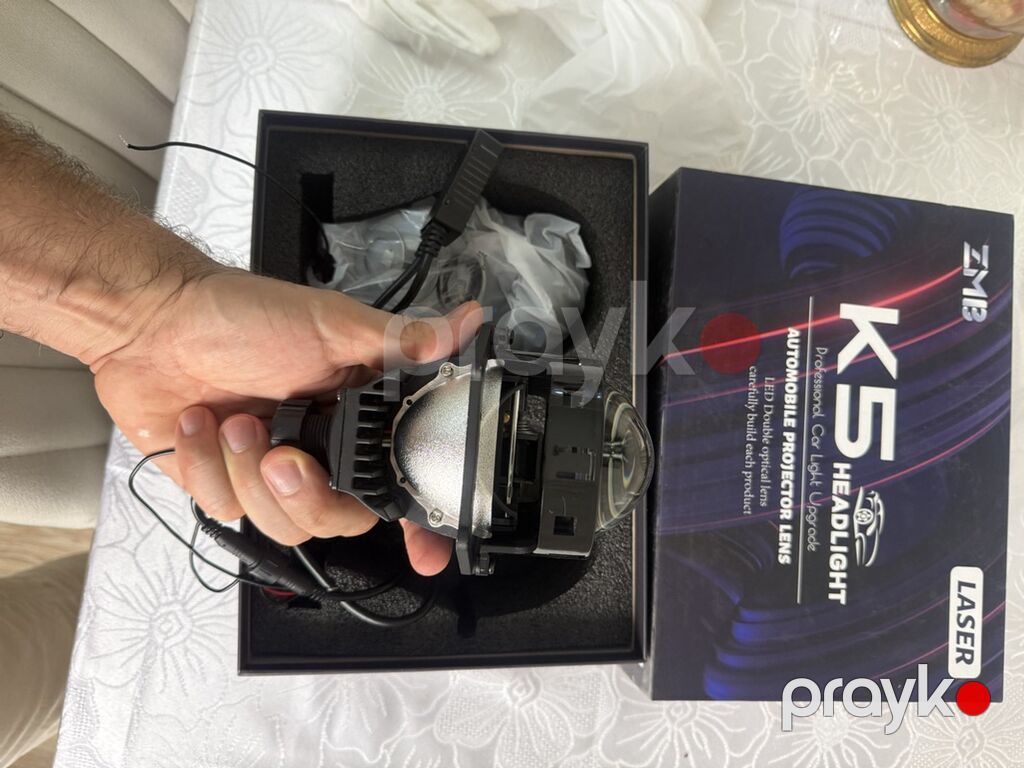 ZMB K5 Headlıght – Laser texnologiyalı avtomobil projektor linzaları — Avtomobil işığı, Bakı (3)