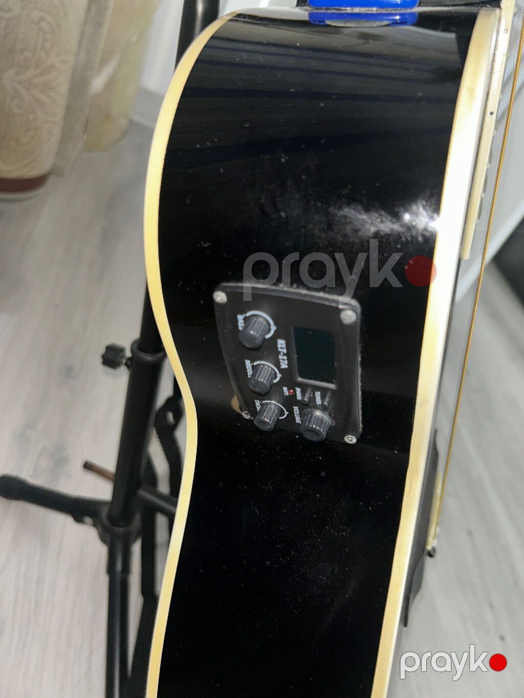 Q.te elektro-akustik gitara - Korpus: kəsik (cutaway) dizaynlı — Gitarlar və digər simli alətlər, Bakı (3)