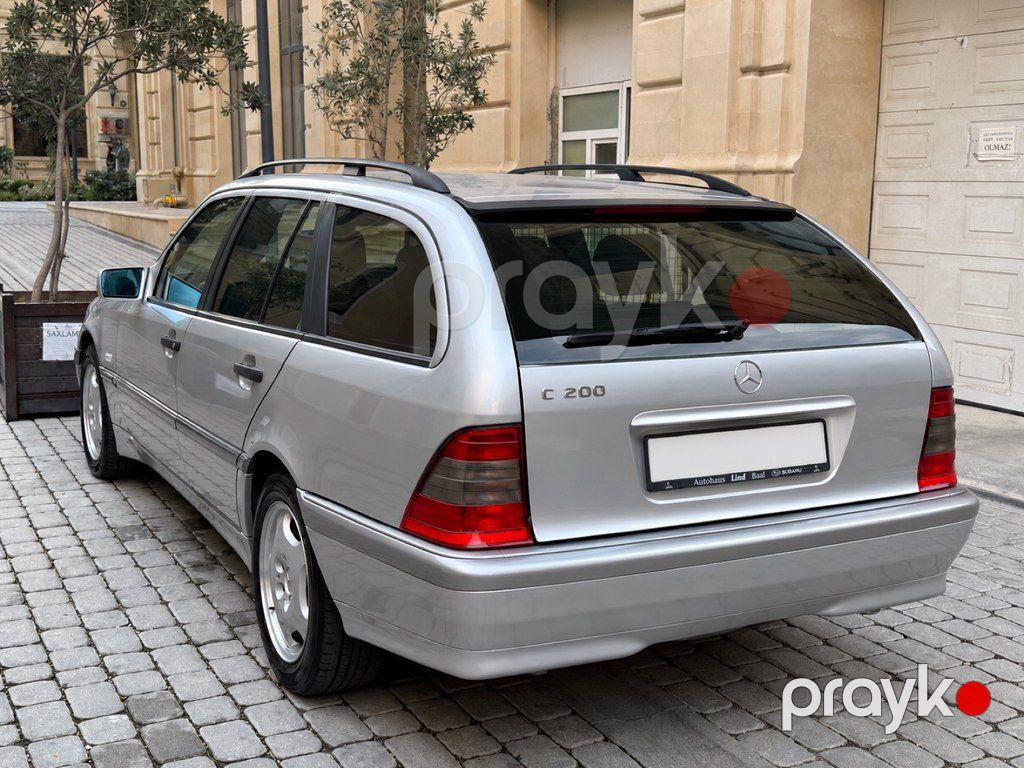 Mercedes C 200, 2.0 L, 2000 il, 198 000 km — Avtomobillər, Bakı (3)