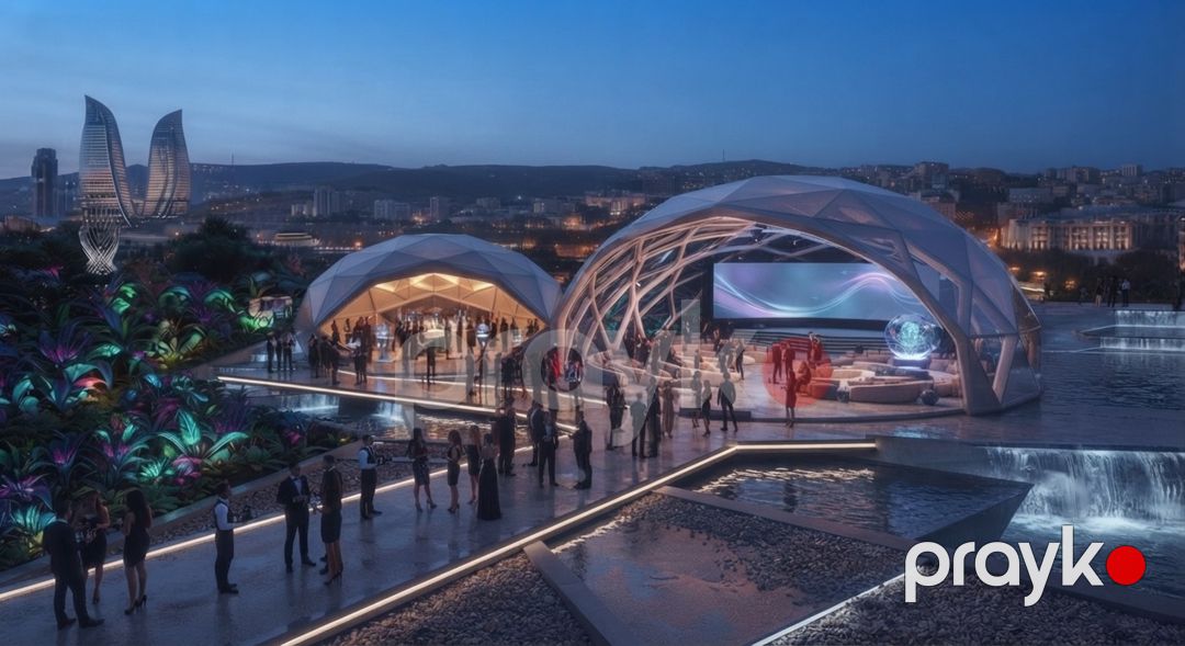 Futuristik çadır icarəsi — Avadanlıq icarəsi, Bakı (6)