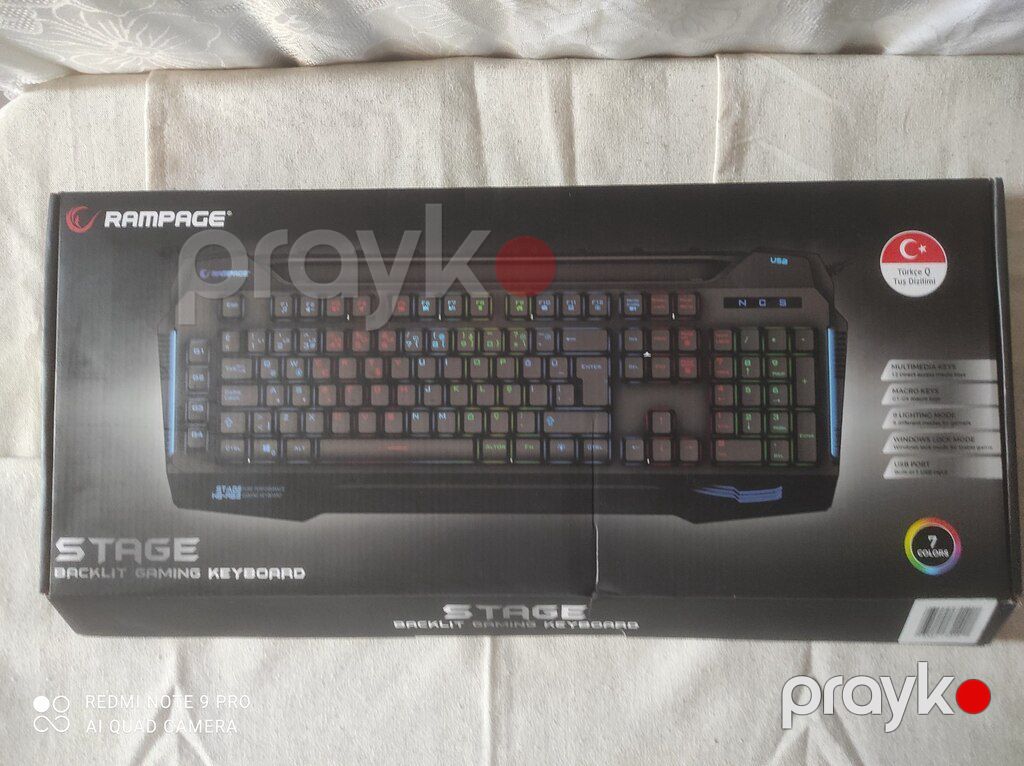 Rampage gaming klaviatura — Periferik cihazlar, Bakı (8)