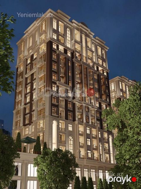 Satılır 4 otaqlı Bina evi menzil (Yeni tikili), 125 m², Nərimanov rayonu — Bakı