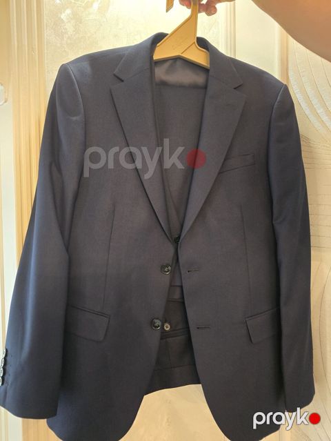 Bruno Gentile üçlü kostyum dəsti - Rəng: tünd göy (color: 30) — Bakı