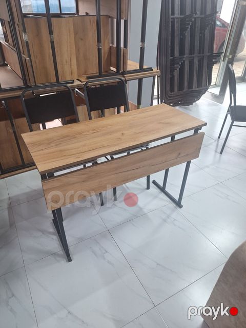 Balkon üçün, Yeni, Qatlanan, Dördbucaq masa, 2 stul — Bakı