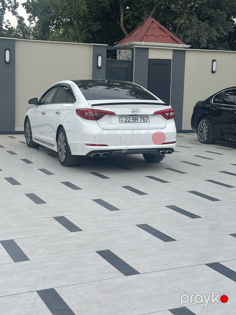 Hyundai Sonata, 2.0 L, 2015 il, 145 000 km — Avtomobillər, Goranboy (12)
