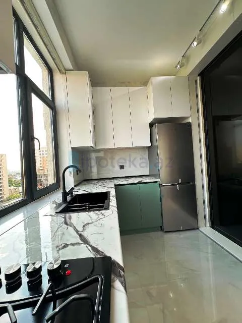 Satılır: 2 Otaq, Yeni tikili, Nizami r., 8-ci km q., 52.00 m² — Mənzil, Bakı (4)