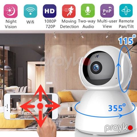 PTZ 360° Wifi smart ip kamera — Bakı