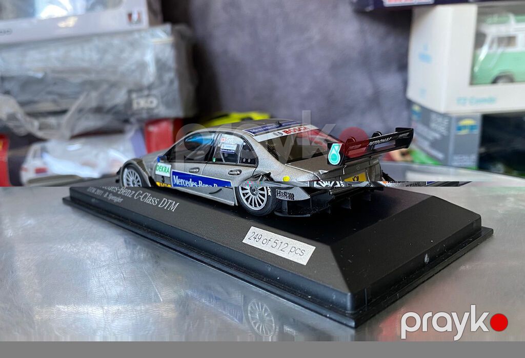 Коллекционная модель Mercedes-Benz C-class W204 #3 DTM Bruni Spengler — Modellar, Bakı (4)