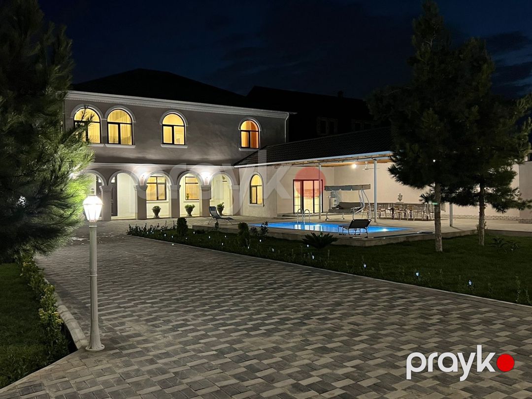 Satılır 6 otaqlı həyət evi/bağ evi 300 m² — Ev, villa, Bakı (8)