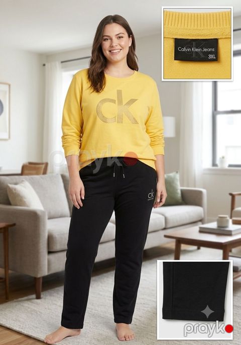 Calvin Klein Jeans 2 hissəli ev geyimi dəsti - Brend: Calvin Klein — Bakı