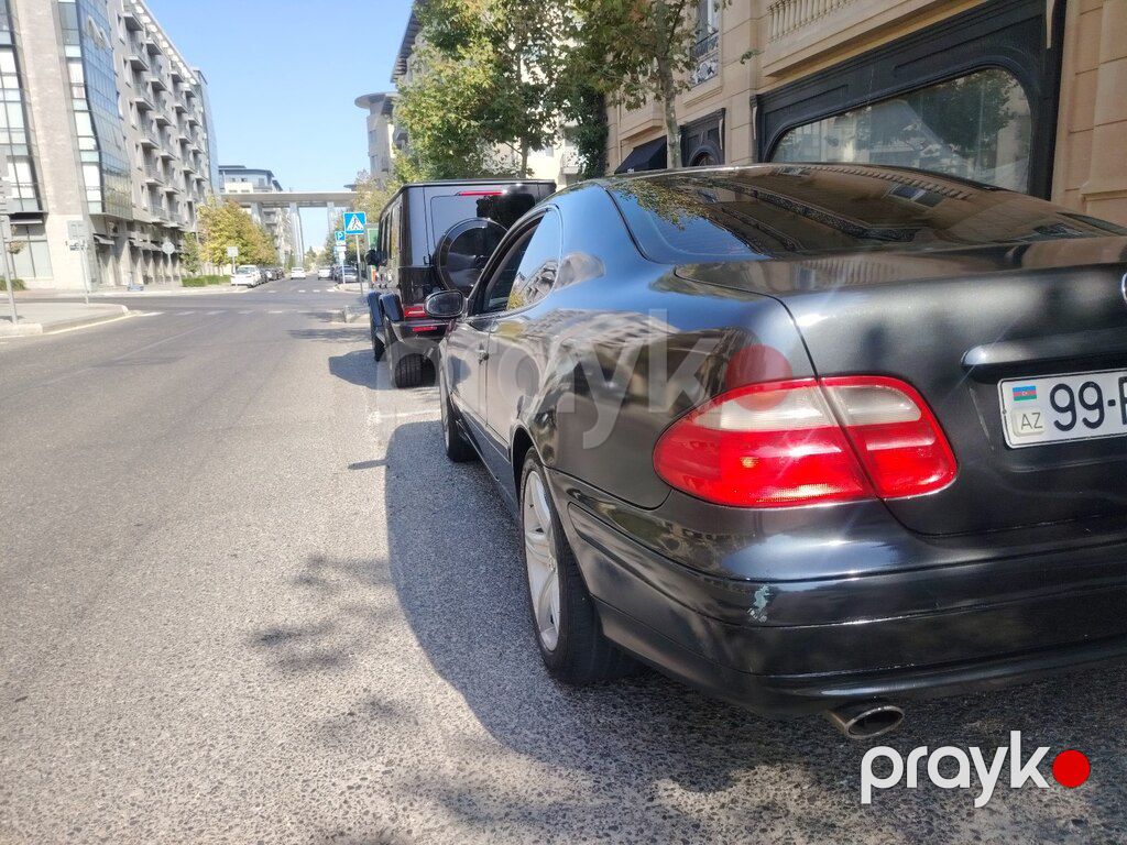 Mercedes CLK 200, 2.0 L, 2000 il, 850 000 km — Avtomobillər, Bakı (6)