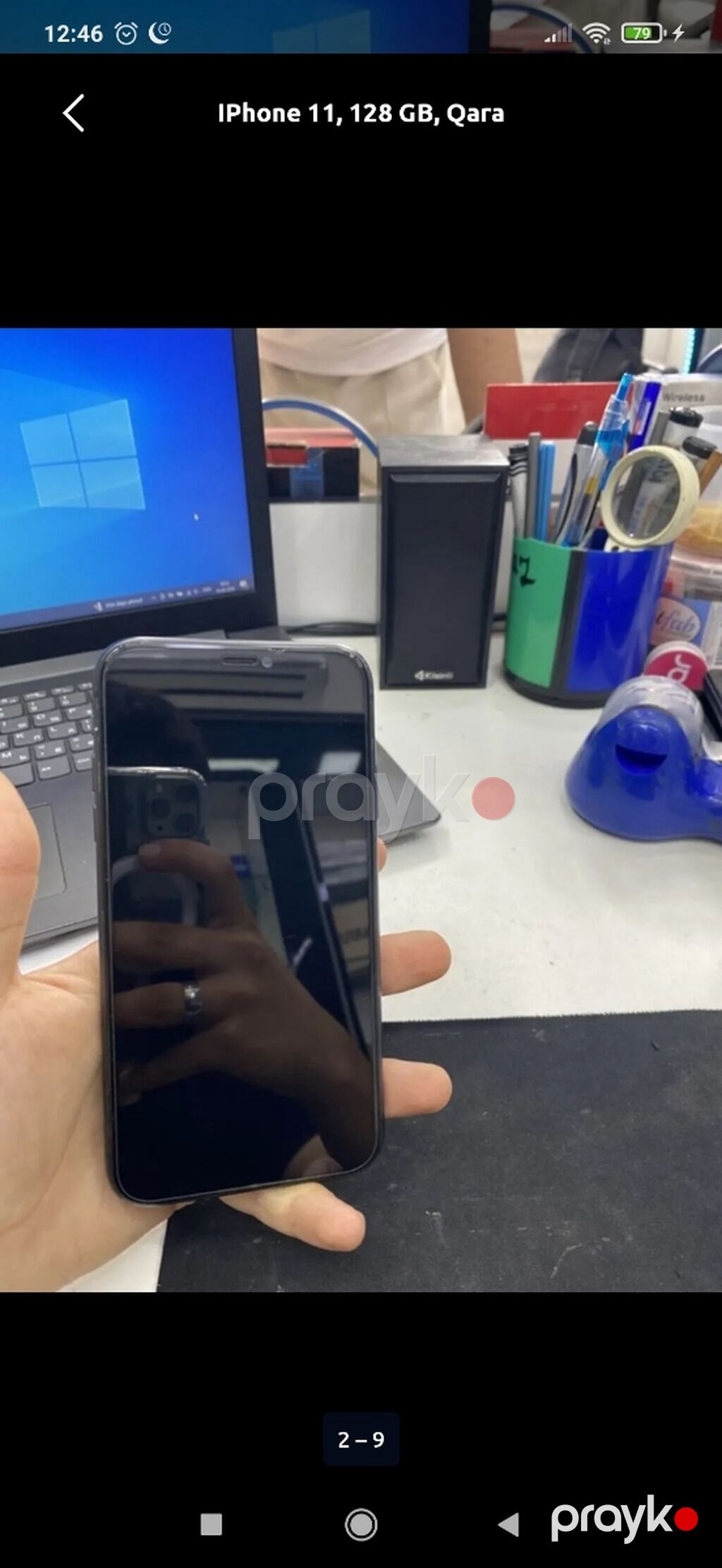 IPhone 11, 128 GB, Qara, Face ID — Apple iPhone, Bakı (2)