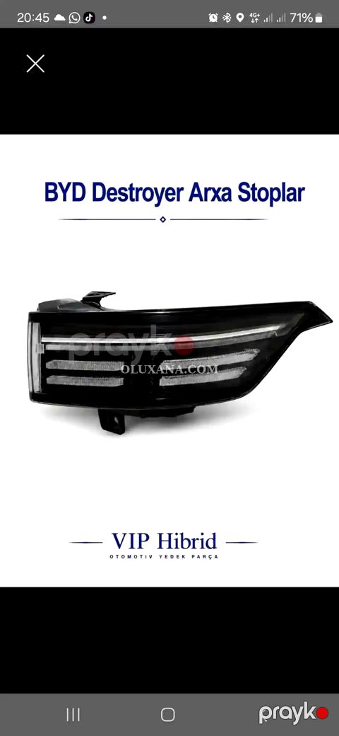 byd destroyer arxa stop — Bakı