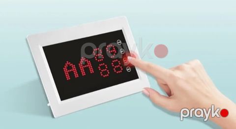 Simsiz ofisiant çağrı sisteminə nəzarət üçün display "Byhubyeng" — Bakı
