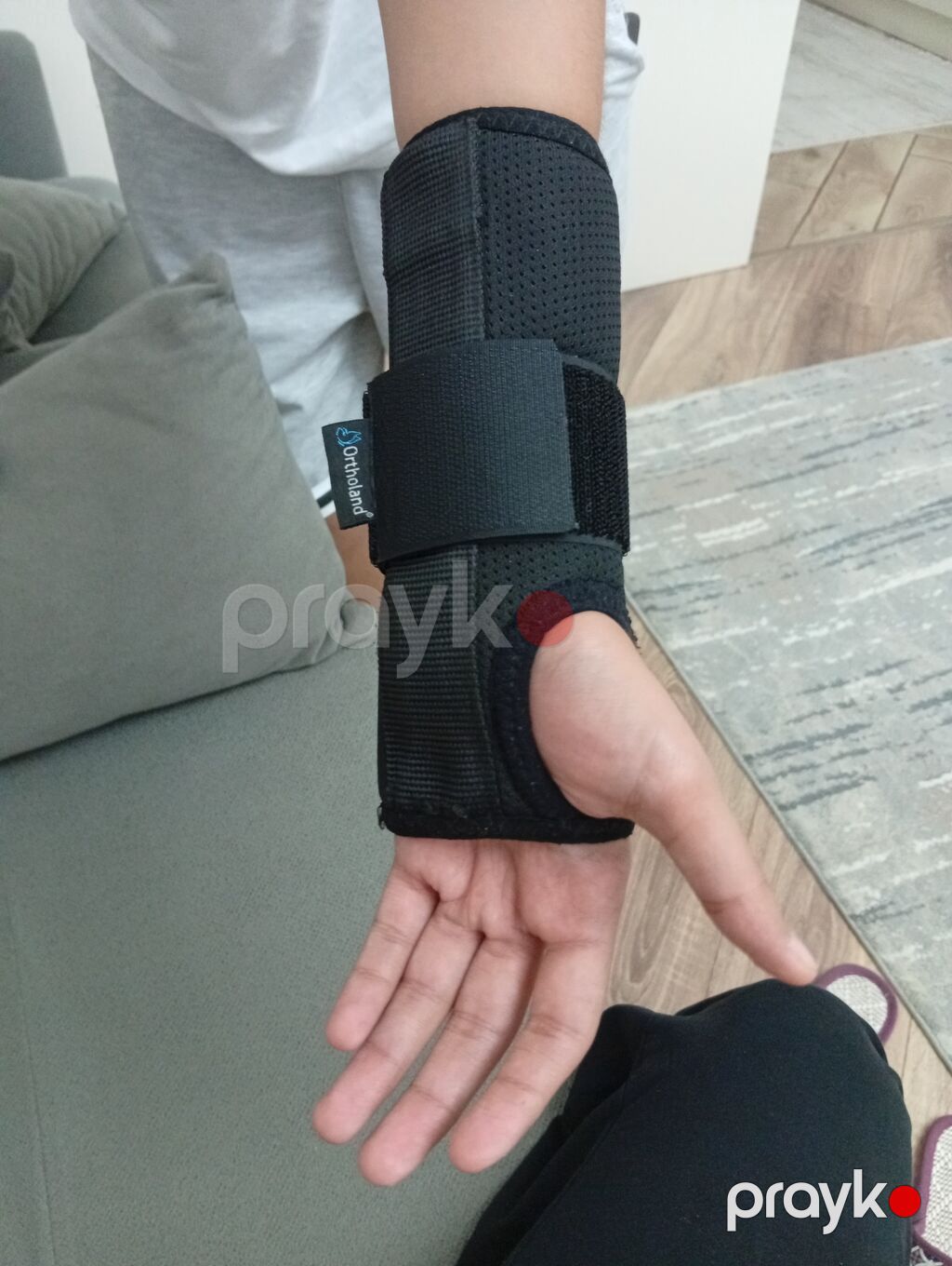 Məhsul: Ortholand bilək üçün ortopedik breys Təsvir: - Bilək — Ortopedik tabanlıq və bərkiticiləri, Bakı (5)