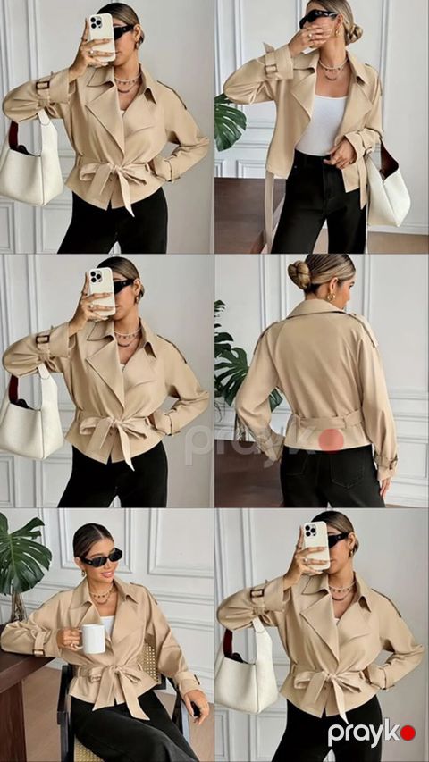 Plaş, Trendyolmilla, M, rəng - Bej — Göyçay