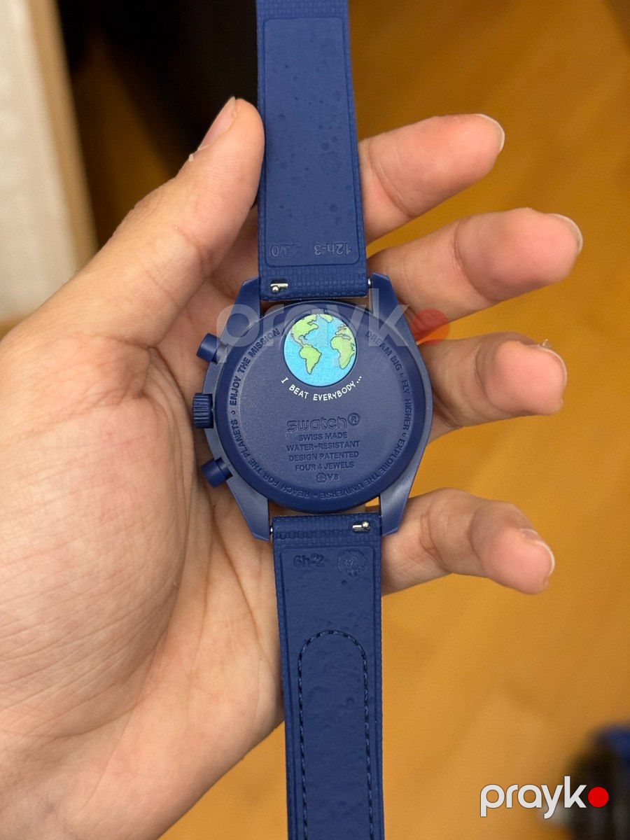 Swatch Moonswatch Mıssıon TO Earthphase - Moonshın — Şəxsi əşyalar, Bakı (4)