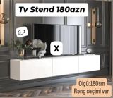 TV stend – asma model - Uzunluq: 180 sm - Minimalist, düz xətli dizayn — Goods