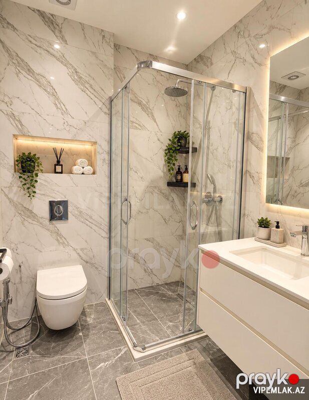 Nərimanov rayonunda 3 otaqlı Yeni tikili Satılır, 70 m² — Mənzil, Bakı (7)