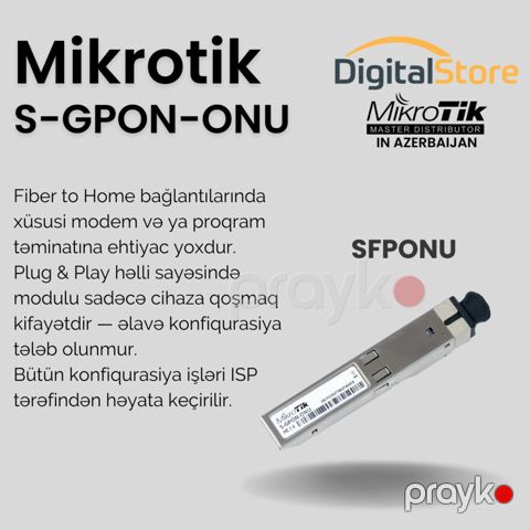 Mikrotik S-gpon-onu — Bakı