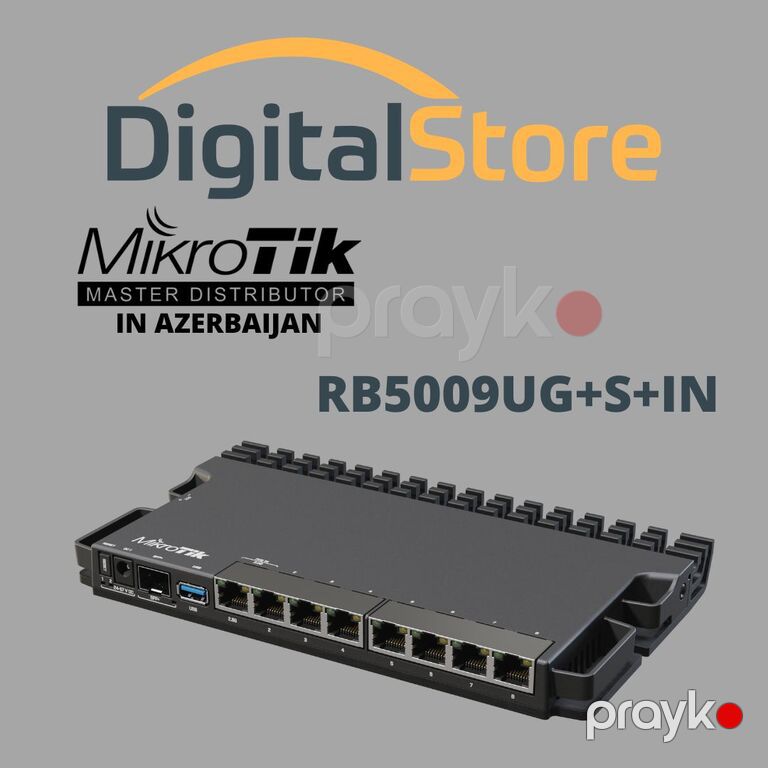 MikroTik RB5009UG+S+IN — Şəbəkə və server avadanlığı, Bakı (2)