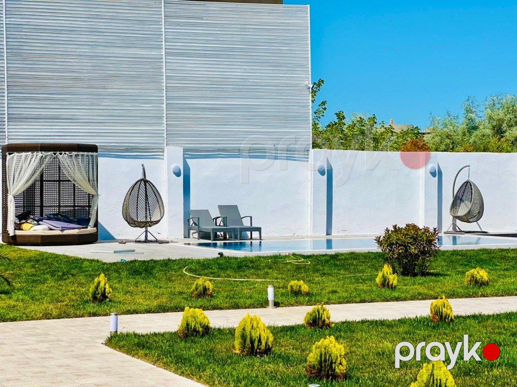 Satılır 6 otaqlı həyət evi/bağ evi 450 m² — Ev, villa, Bakı (4)