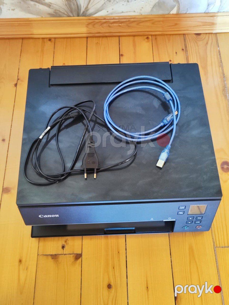 Canon TS6340a Çoxfunksiyalı Printer + Doldurulan Kartriclər və Rənglər — Ofis texnikası və istehlak malları, Qəbələ (11)