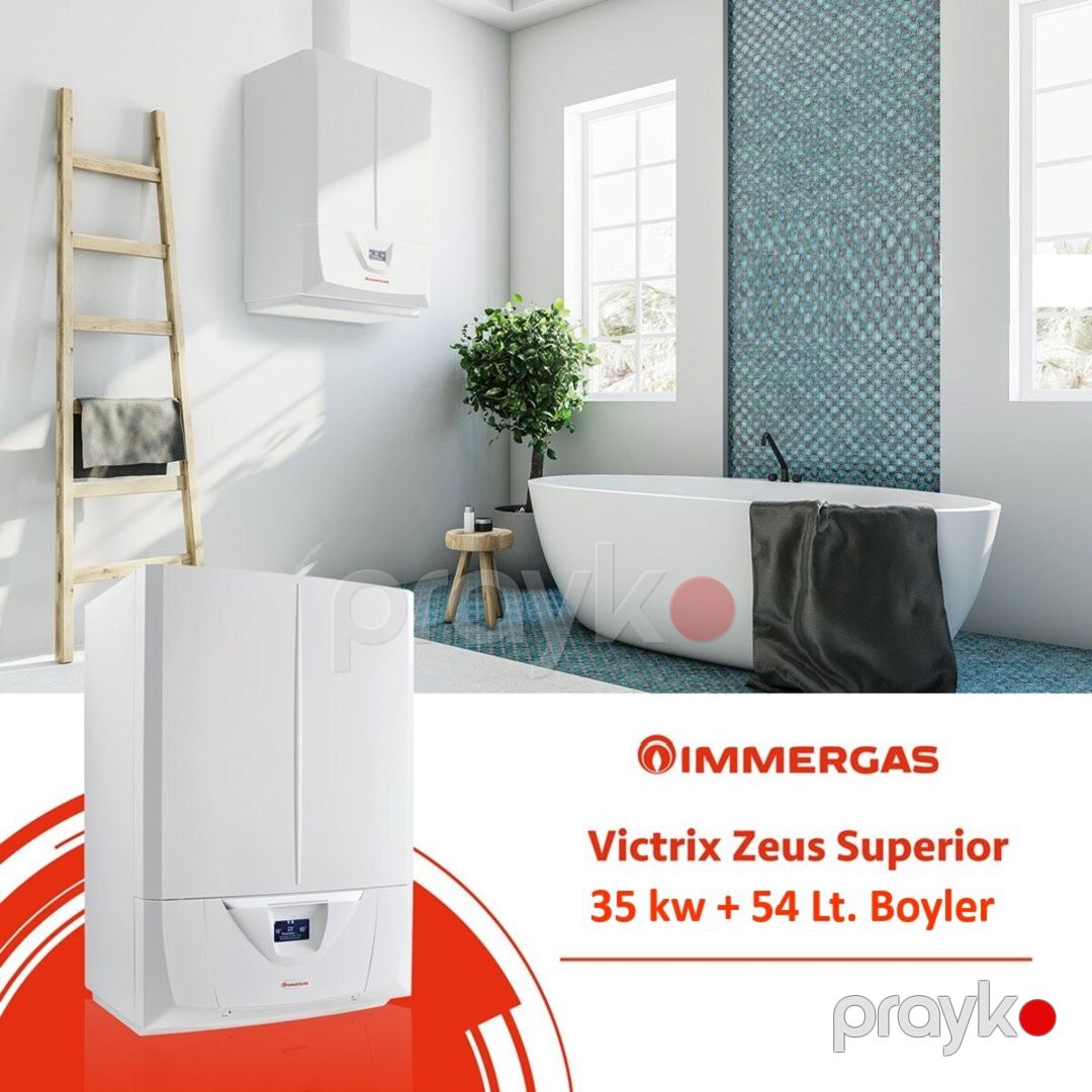Kombi "İmmergas Zeus Superiror 35 kw" — Təmir və inşaat, Bakı (3)