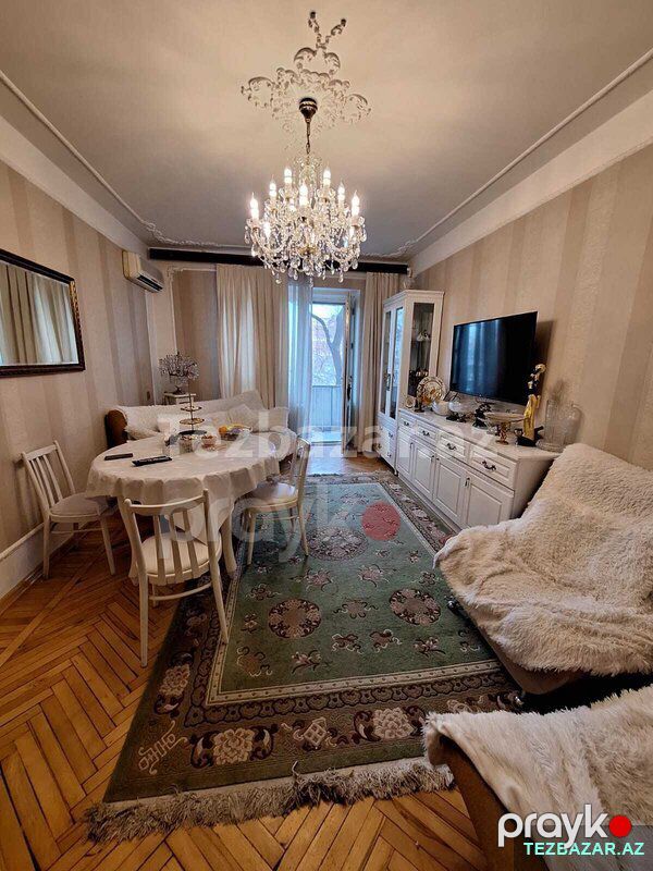 Satılır 3 otaqlı köhnə tikili 75 m², Nizami m — Mənzil, Bakı (2)