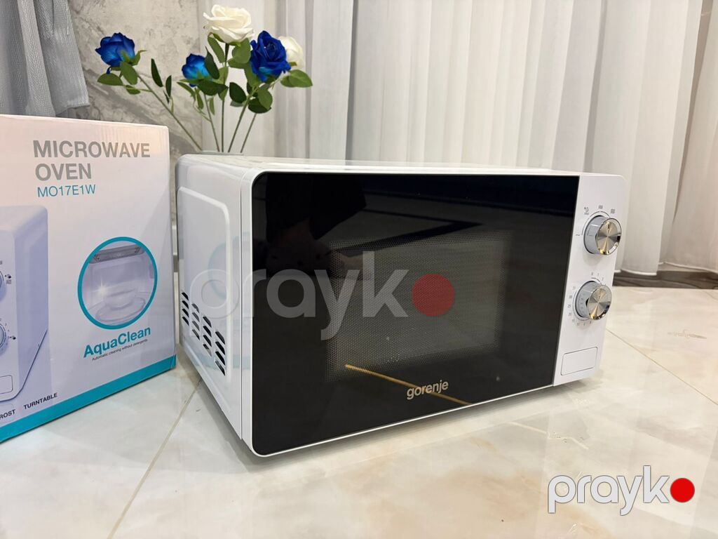 Gorenje MO17E1W mikrodalğalı soba - Mexaniki idarəetmə: 2 fırlanan — Mikrodalğalı sobalar, Digah (5)