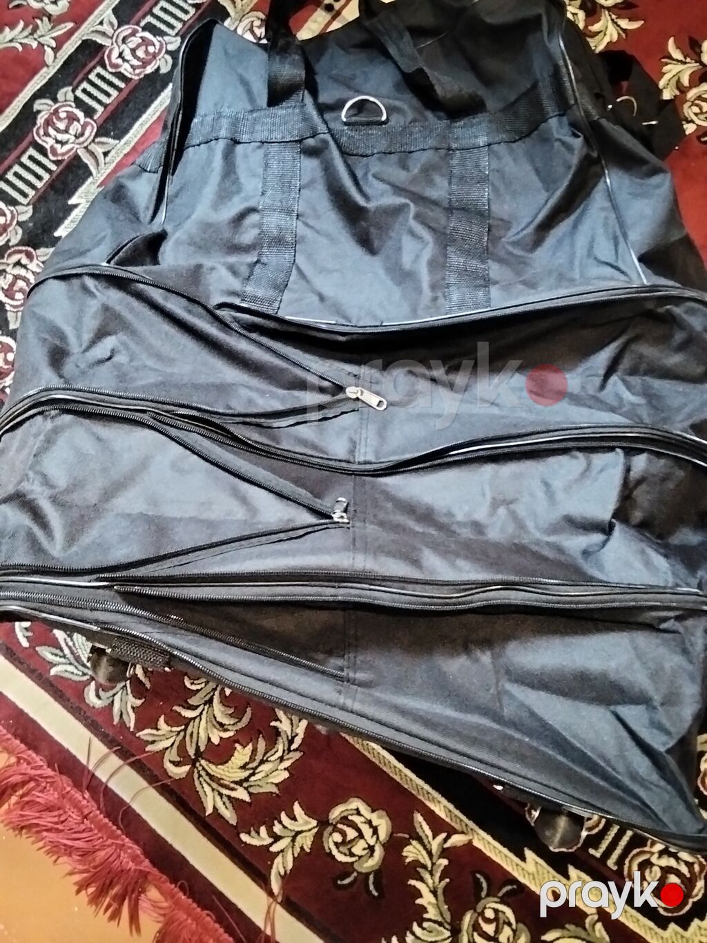 Böyük həcmli “Sport” səyahət/idarə çantası - Rəng: qara - Material — Sport çantaları və sırtçantalar, Bakı (4)