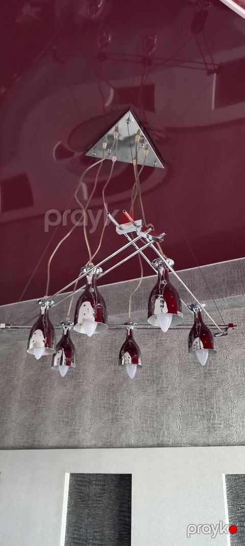 Çılçıraq, 8 lampa, Metal — Digah