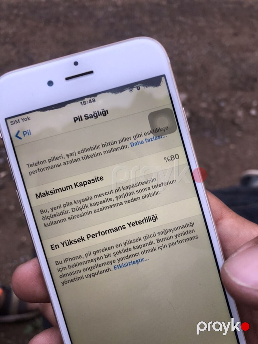 IPhone 6, Qızılı, Barmaq izi — Apple iPhone, Qobu (2)
