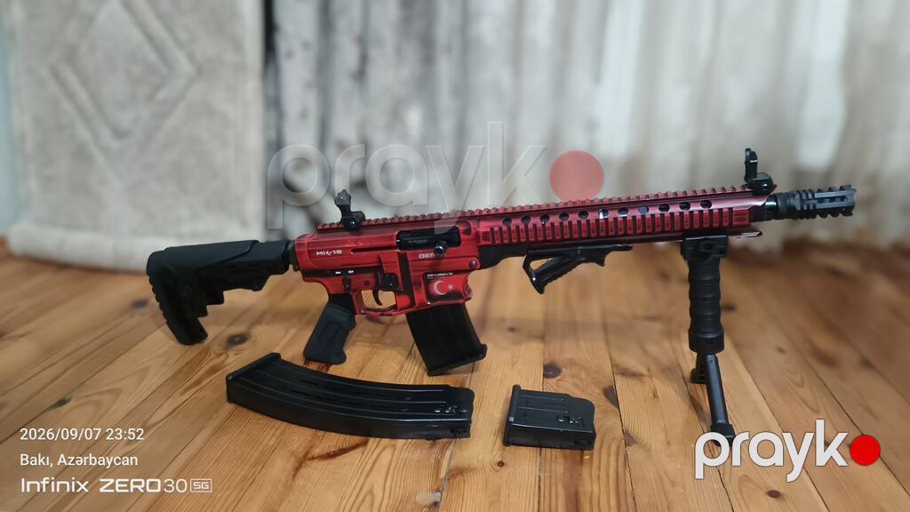MK-18 üslublu Türkiyə istehsalı Derya markalı taktik karabin dəsti/Ov — Oyuncaq silahları, Pirəkəşkül (2)