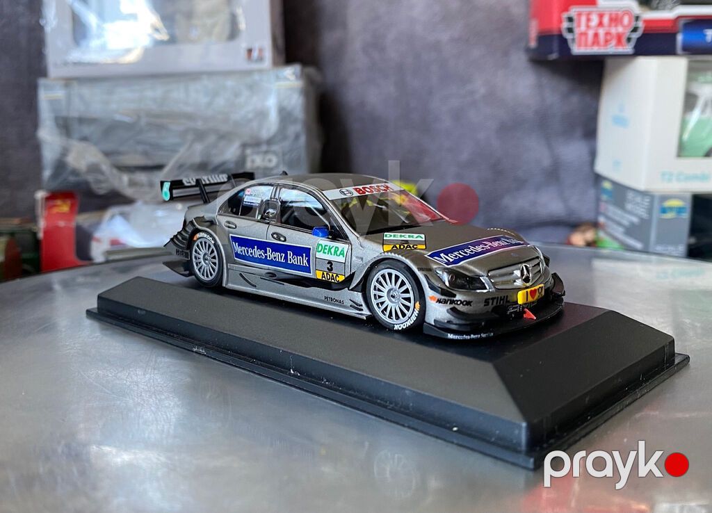 Коллекционная модель Mercedes-Benz C-class W204 #3 DTM Bruni Spengler — Modellar, Bakı (9)