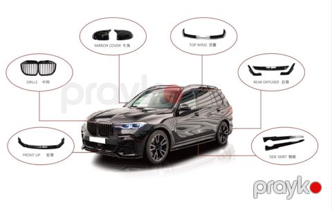 BMW G05, M güzgü qapağı — Bakı