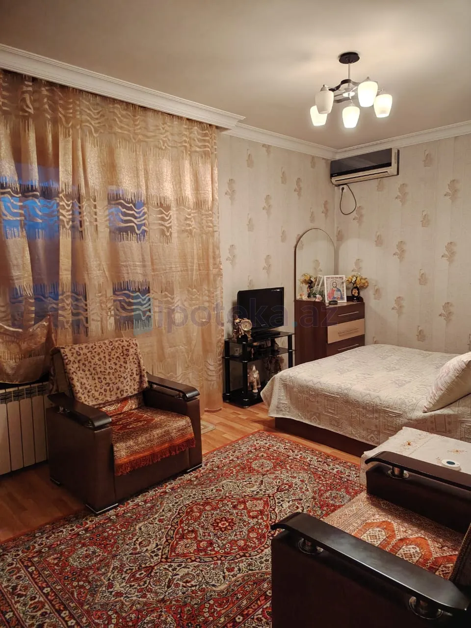 Satılır: 2 Otaq, Köhnə tikili, Nərimanov r., 55.00 m² — Bakı