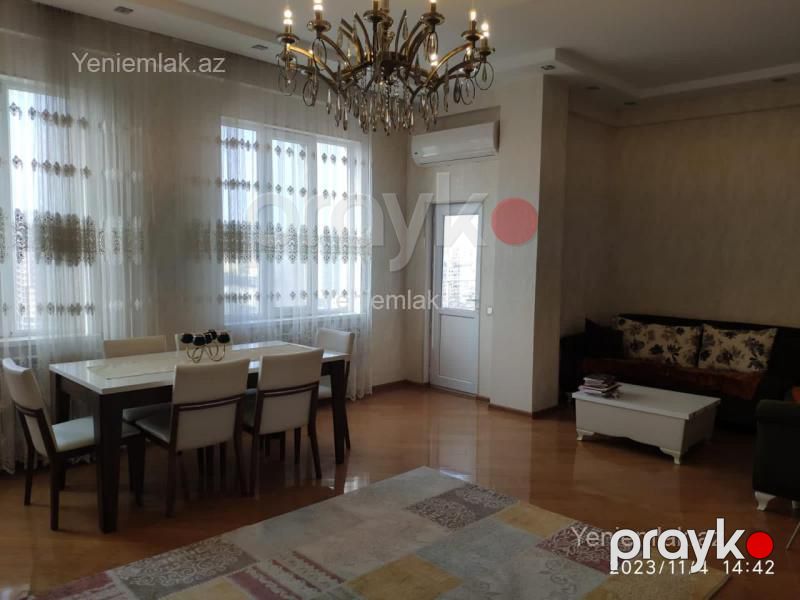Satılır 3 otaqlı Bina evi menzil (Yeni tikili), 114 m², Nəsimi rayonu — Mənzil, Bakı (3)