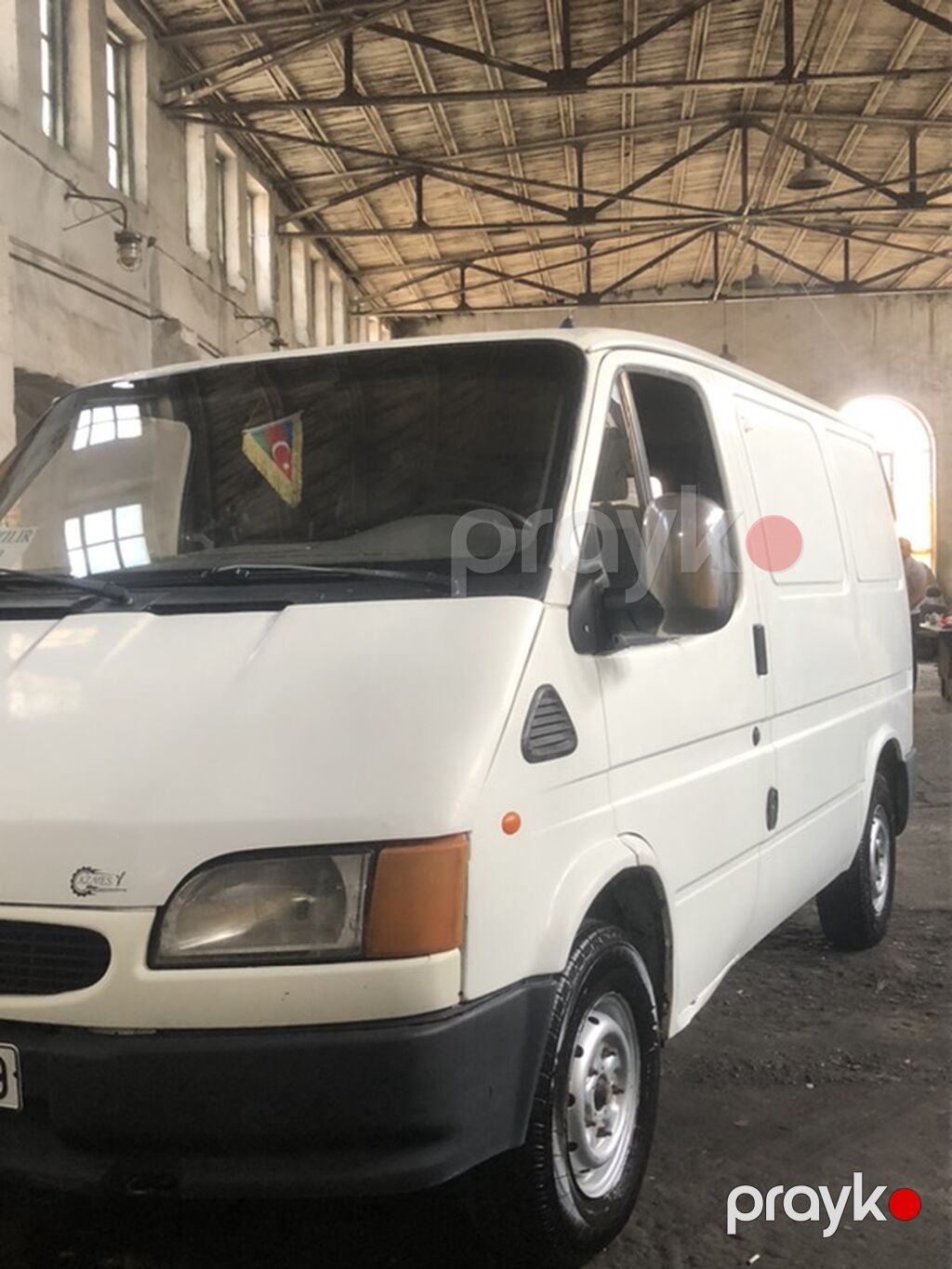 Ford Transit yük mikroavtobusu - Korpus: ağ rəng, ikitaylı arxa qapı — Avtomobillər, Gəncə (3)