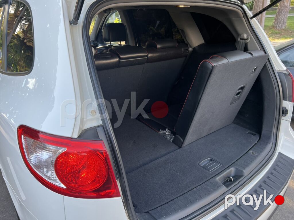 Hyundai Santa Fe – ağ rəngli, şəhər və uzun yollar üçün praktik və — Avtomobillər, Bakı (9)