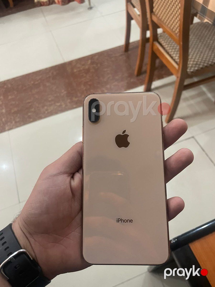 Apple iPhone XS Max Gold 256GB/4GB — Smartfonlar, Bakı (3)