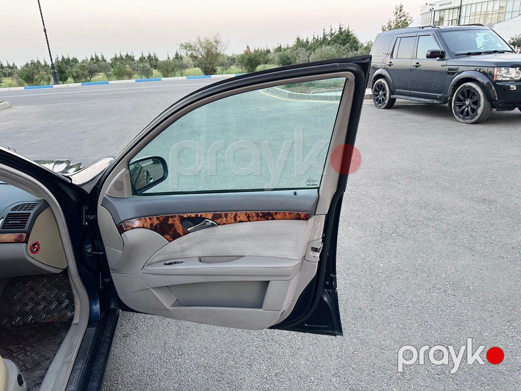 Mercedes E 220, 2.2 L, 2002 il, 216 000 km — Avtomobillər, Sumqayıt (9)