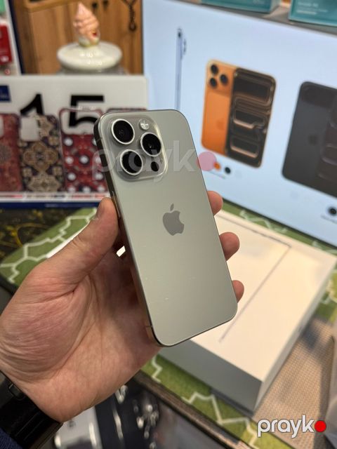 Apple iPhone 15 Pro Natural Titanium 256GB/8GB — Bakı