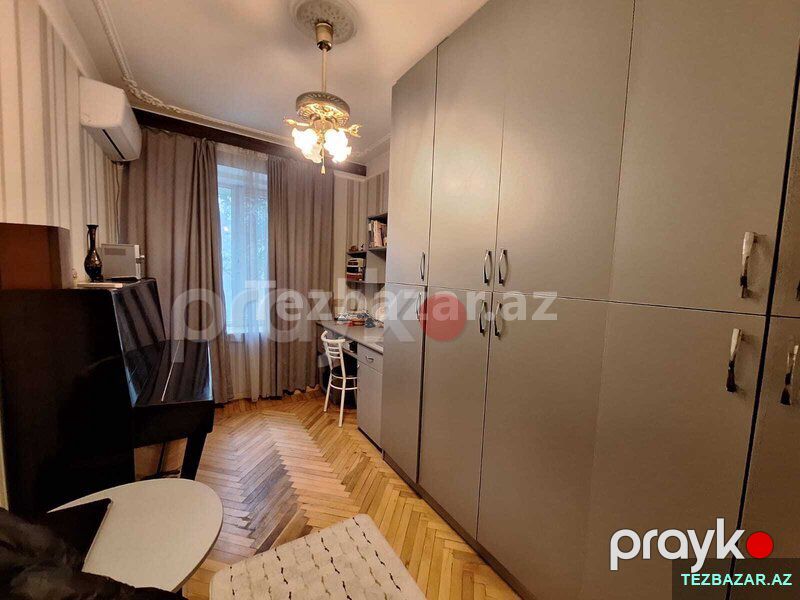 Satılır 3 otaqlı köhnə tikili 75 m², Nizami m — Mənzil, Bakı (4)