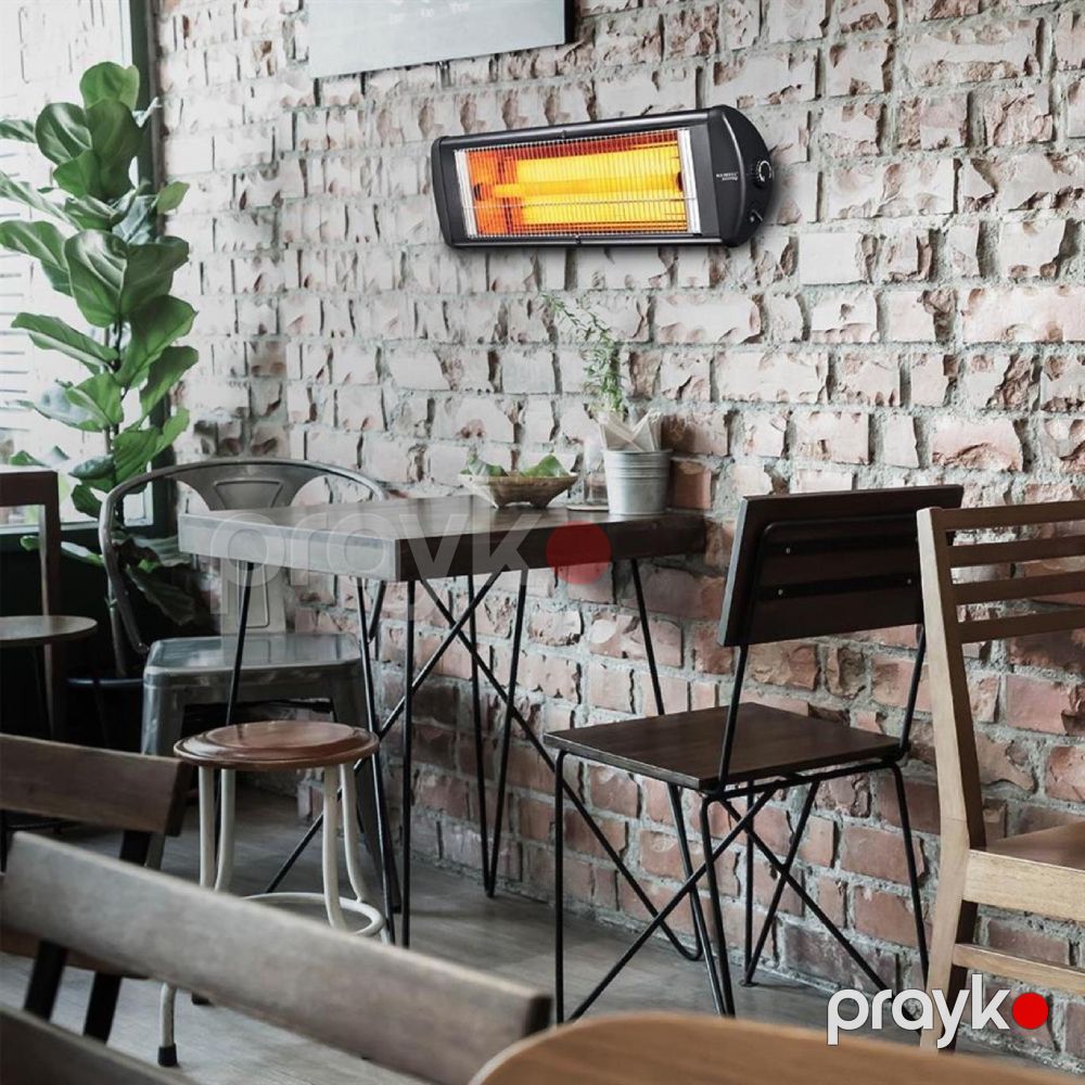 Spirallı peç Kumtel Ecoray EX-23 — İqlim texnikası, Bakı (3)