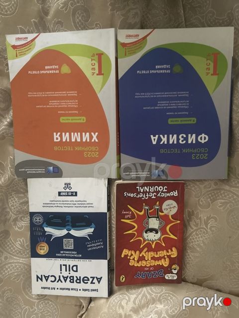 Satılır: 4 ədəd kitab dəsti - Kimya – 2023 Geopnik Testopr, 1-ci — Bakı
